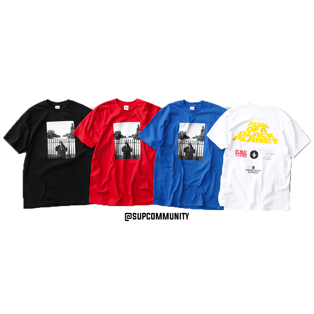 Public Enemy White House Tee - spring 2018 - Supreme