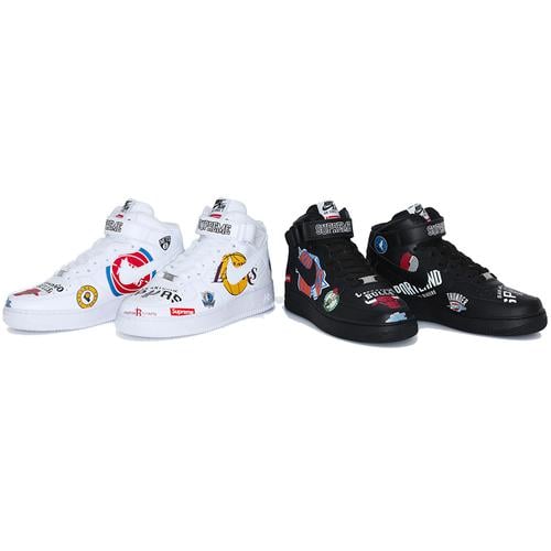 Supreme Supreme Nike NBA Teams Air Force 1 Mid for spring summer 18 season