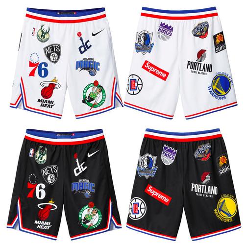 Details on Supreme Nike NBA Teams Authentic Short  from spring summer 2018 (Price is $172)