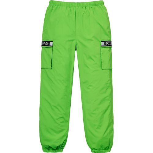 supreme reflective taping cargo pants