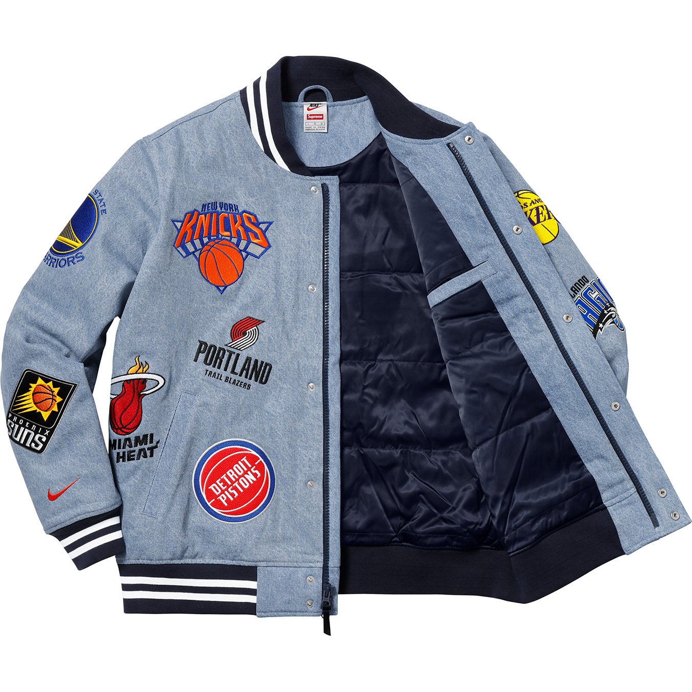 Supreme®/Nike®/NBA Teams Warm-Up Jacket - Supreme Community