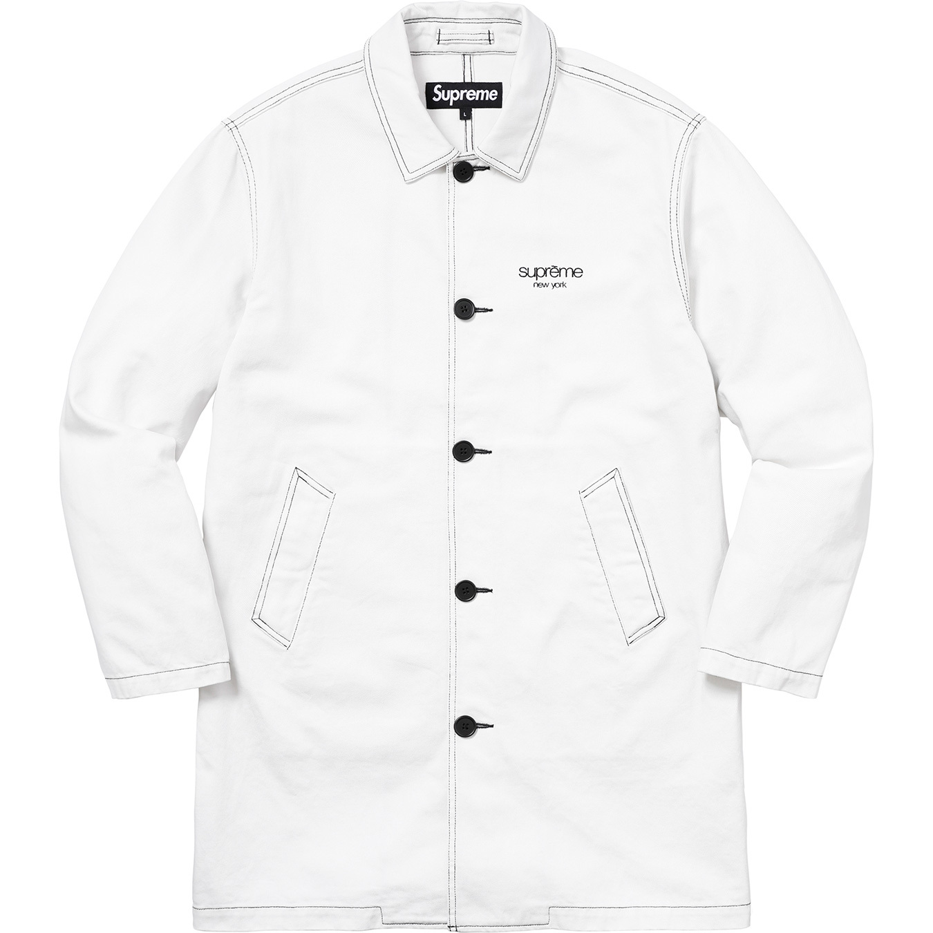 Washed Work Trench Coat - Supreme Community