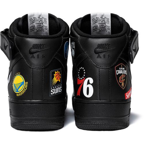 Details on Supreme Nike NBA Teams Air Force 1 Mid None from spring summer
                                                    2018 (Price is $165)