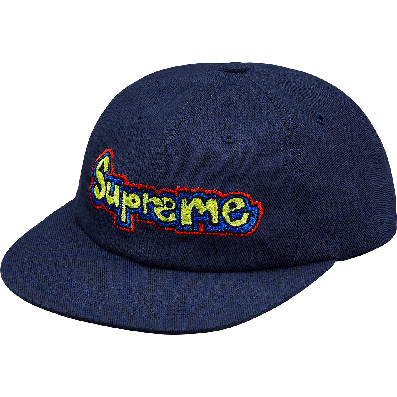 Supreme Gonz Logo 6-Panel Black Navy セット-