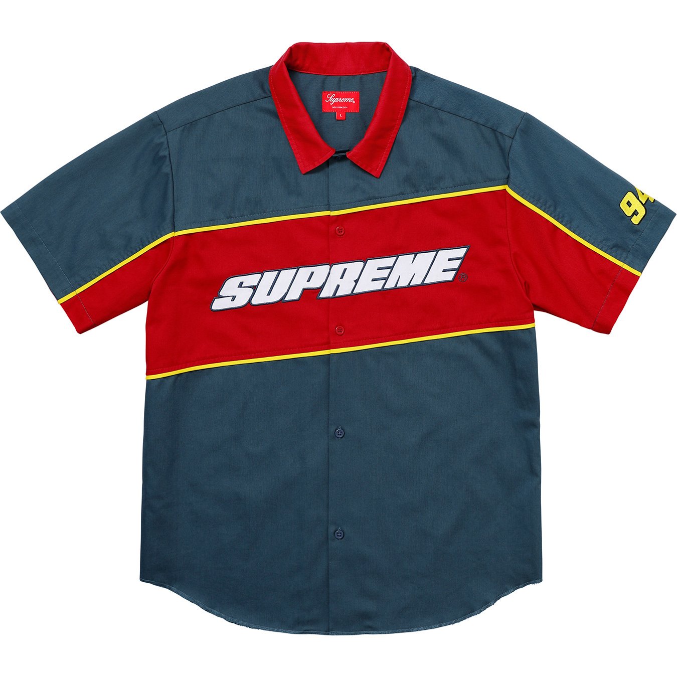 Color Blocked Work Shirt - spring summer 2018 - Supreme