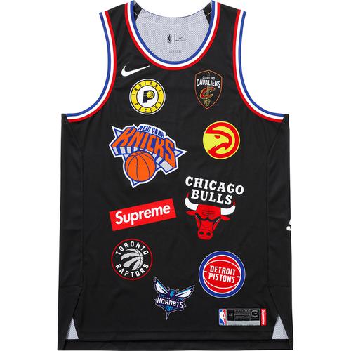 Details on Supreme Nike NBA Teams Authentic Jersey None from spring summer
                                                    2018 (Price is $228)