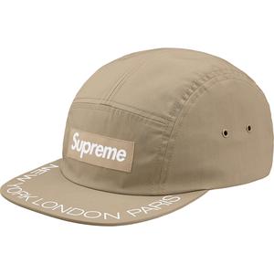 Visor Print Camp Cap - spring summer 2018 - Supreme