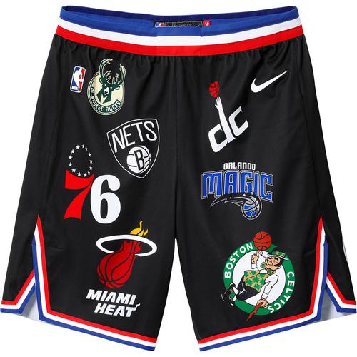 Details on Supreme Nike NBA Teams Authentic Short None from spring summer 2018 (Price is $172)