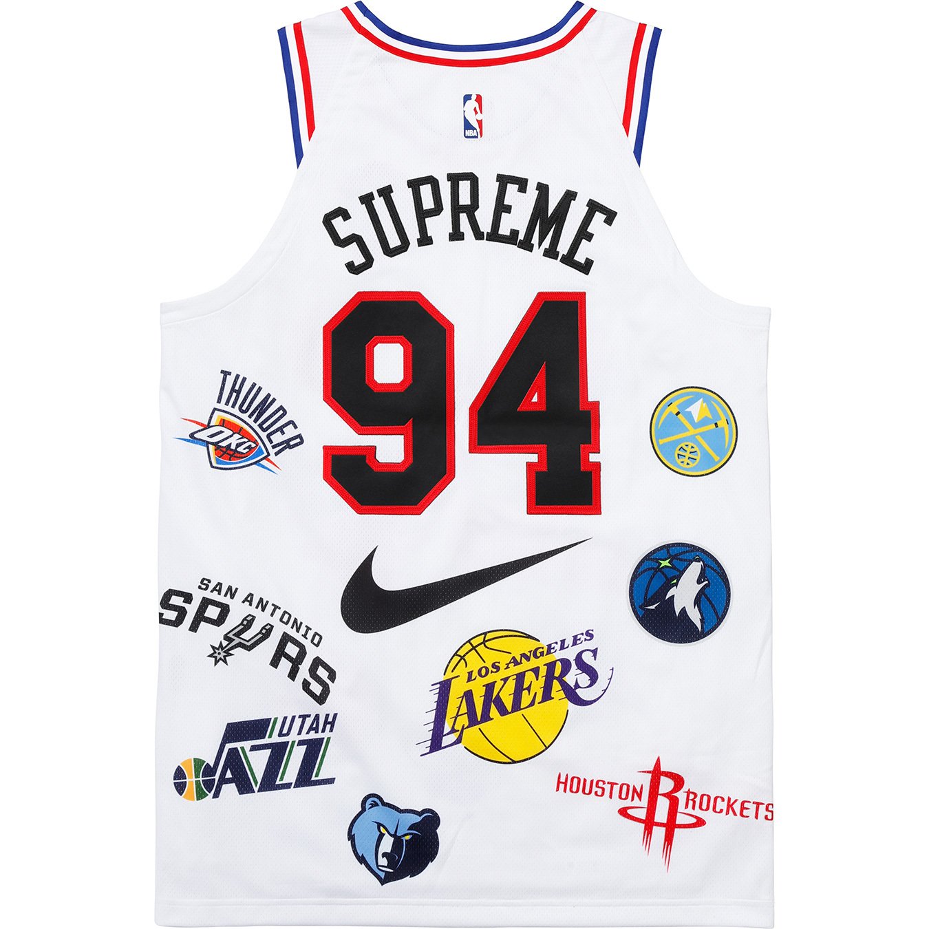 Supreme®/Nike®/NBA Teams Authentic Jersey - Supreme Community