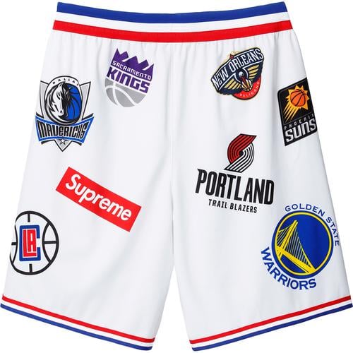 Details on Supreme Nike NBA Teams Authentic Short None from spring summer 2018 (Price is $172)
