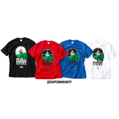 Details on Supreme UNDERCOVER Public Enemy Terrordome Tee from spring summer
                                            2018 (Price is $48)