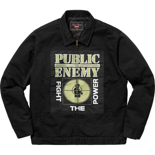 Details on Supreme UNDERCOVER Public Enemy Work Jacket None from spring summer
                                                    2018 (Price is $268)