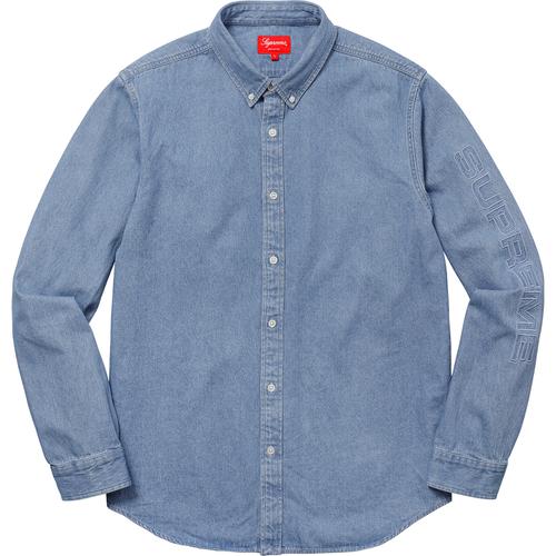 Details on Denim Shirt None from spring summer 2018 (Price is $138)
