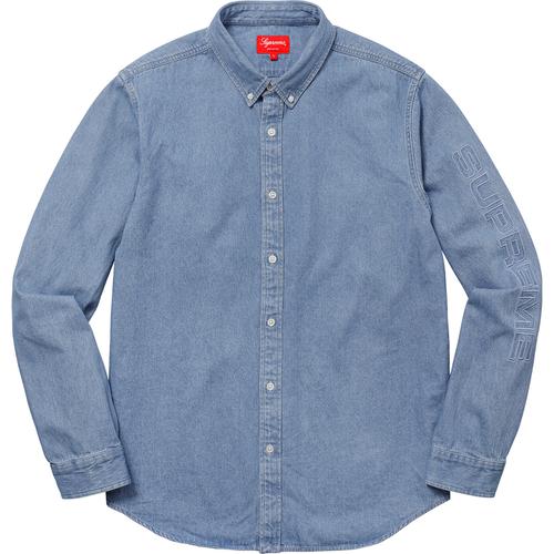 Details on Denim Shirt None from spring summer
                                                    2018 (Price is $138)