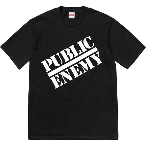 Details on Supreme UNDERCOVER Public Enemy Tee None from spring summer
                                                    2018 (Price is $48)