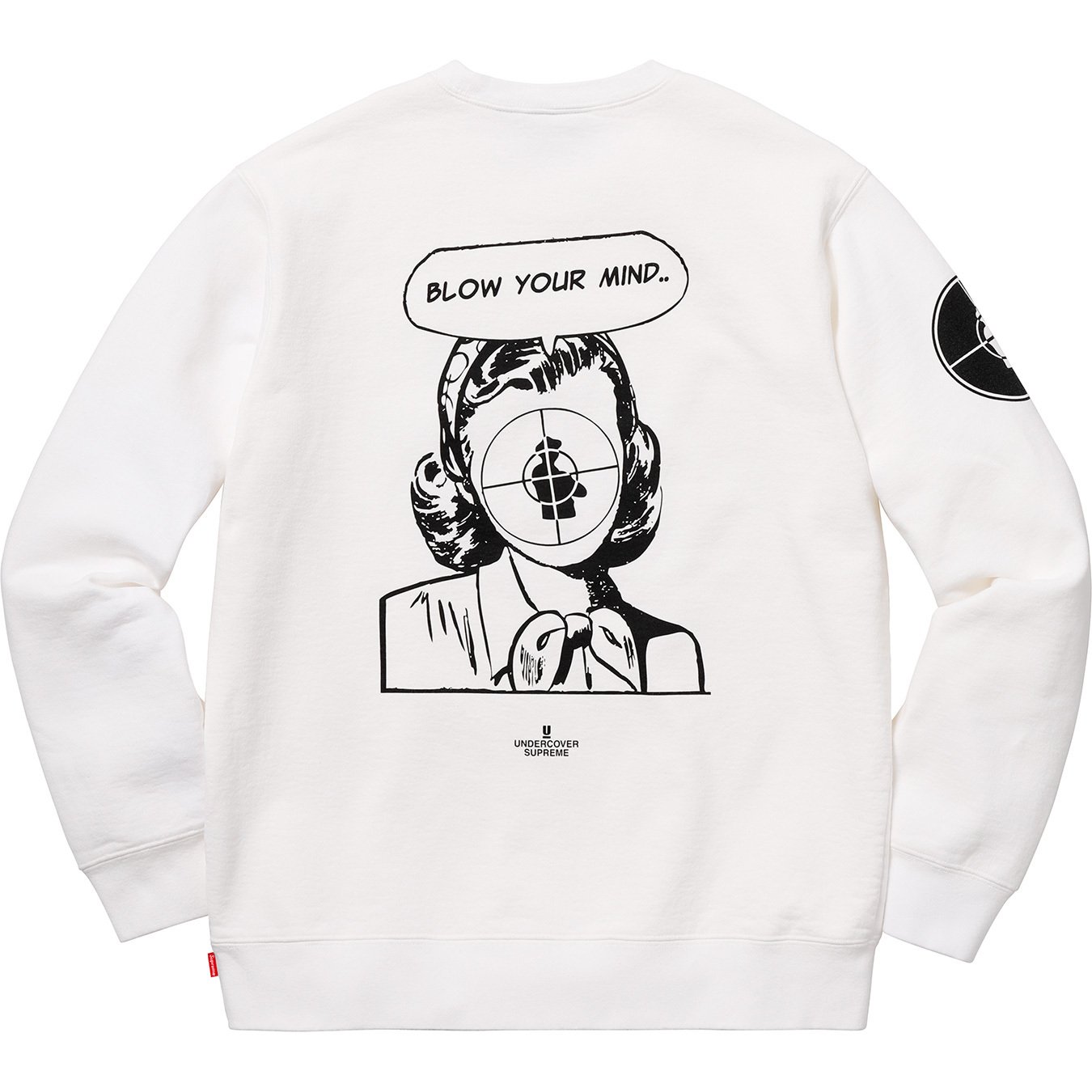 Supreme undercover public enemy hot sale crewneck