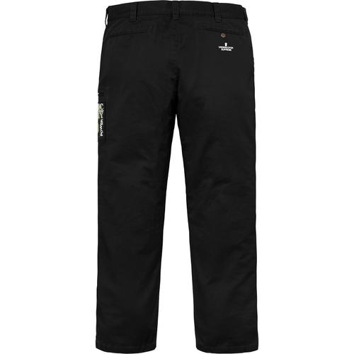 Details on Supreme UNDERCOVER Public Enemy Work Pant None from spring summer
                                                    2018 (Price is $178)