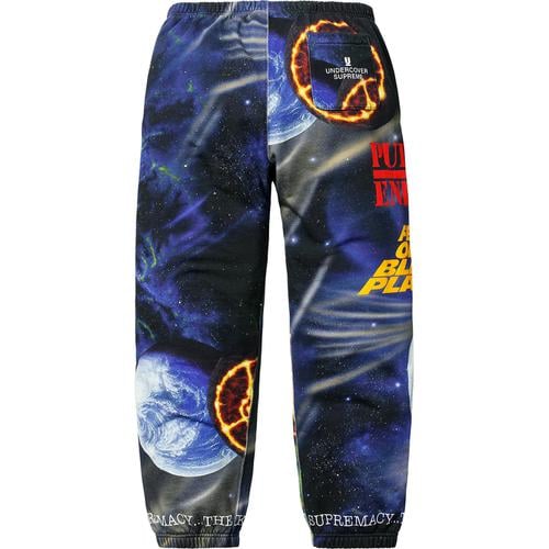 Details on Supreme UNDERCOVER Public Enemy Sweatpant None from spring summer
                                                    2018 (Price is $178)