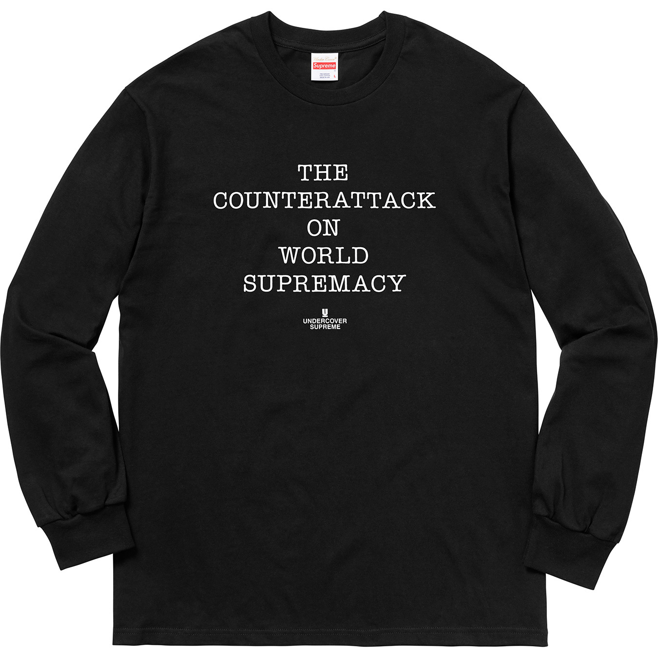 UNDERCOVER Public Enemy Counterattack L S Tee - spring summer 2018