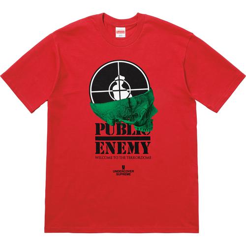 Details on Supreme UNDERCOVER Public Enemy Terrordome Tee None from spring summer
                                                    2018 (Price is $48)