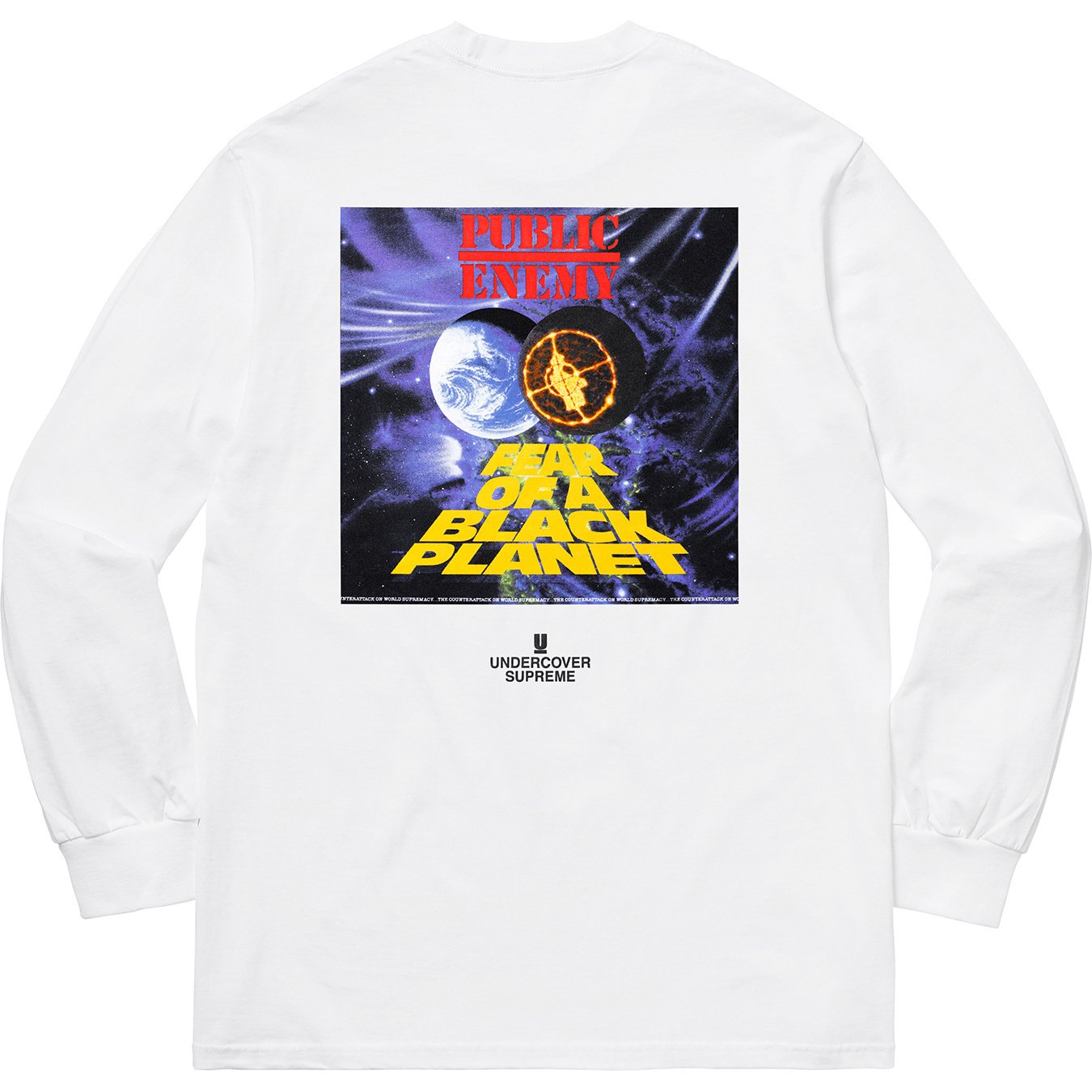 UNDERCOVER Public Enemy Counterattack L S Tee - spring summer 2018