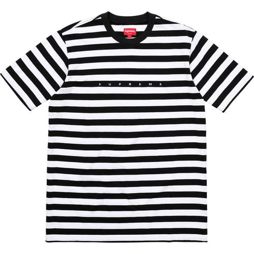 Supreme Bar Stripe Tee (SS18) - $88