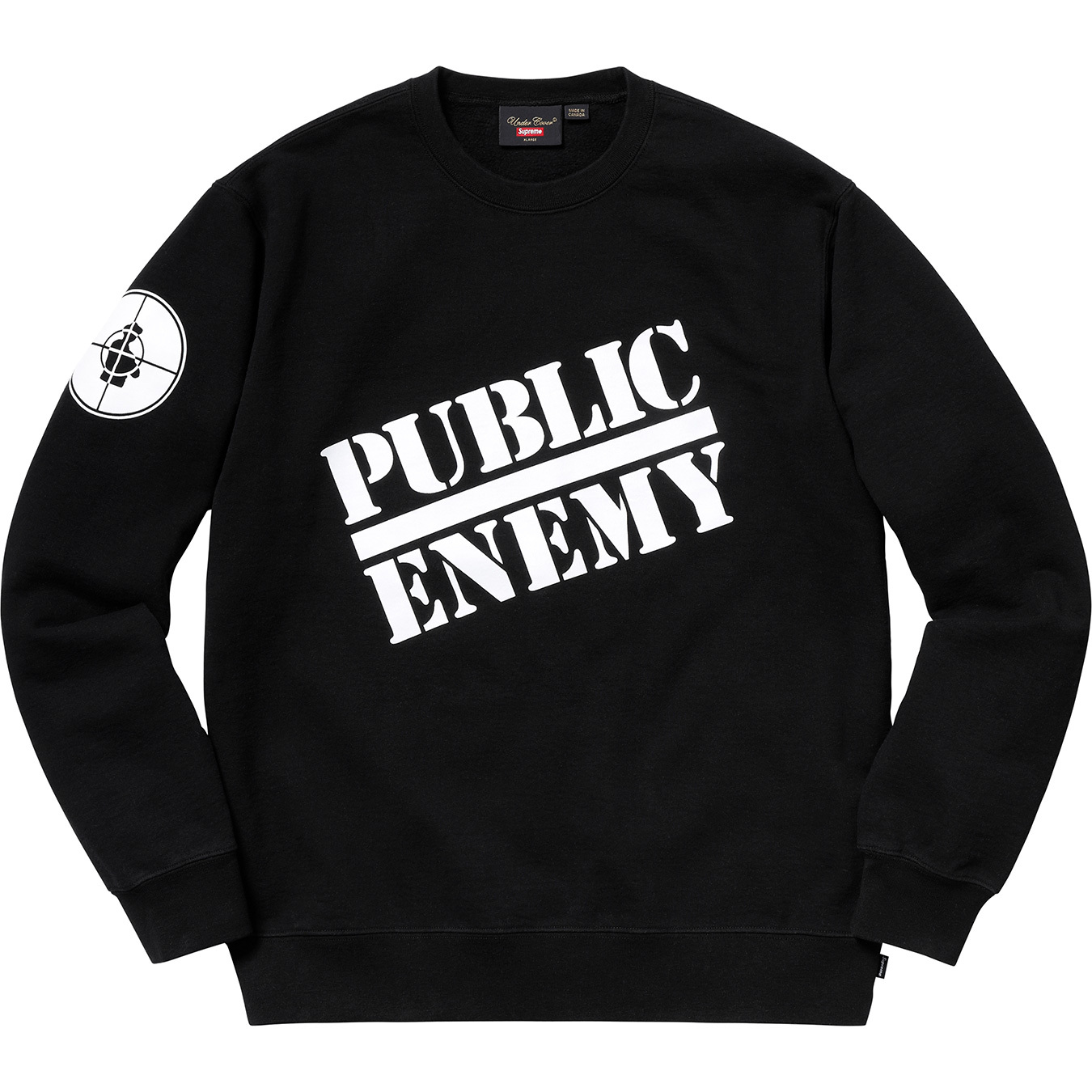 UNDERCOVER Public Enemy Crewneck Sweatshirt - spring summer 2018 ...