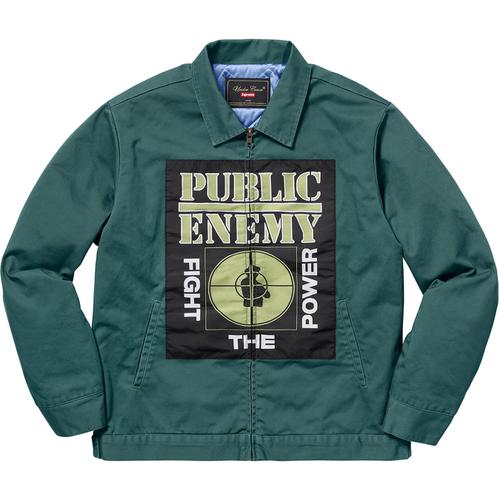 Details on Supreme UNDERCOVER Public Enemy Work Jacket None from spring summer
                                                    2018 (Price is $268)