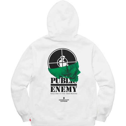 Details on Supreme UNDERCOVER Public Enemy Terrordome Hooded Sweatshirt None from spring summer
                                                    2018 (Price is $178)