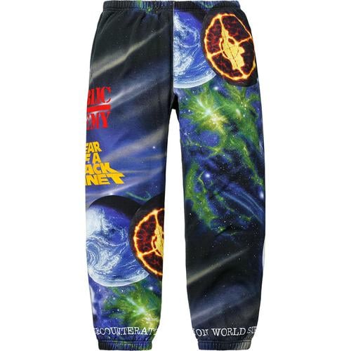 Details on Supreme UNDERCOVER Public Enemy Sweatpant from spring summer
                                            2018 (Price is $178)