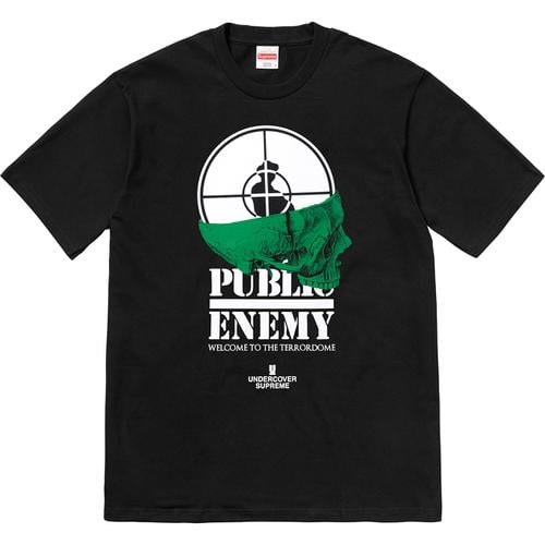 Details on Supreme UNDERCOVER Public Enemy Terrordome Tee None from spring summer
                                                    2018 (Price is $48)