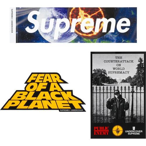 Supreme Public Enemy Collaboration Stickers releasing on Week 4 for spring summer 2018