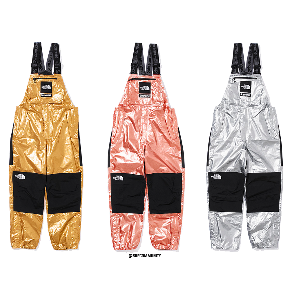 Supreme®/The North Face® Metallic Mountain Bib Pants - Supreme Community