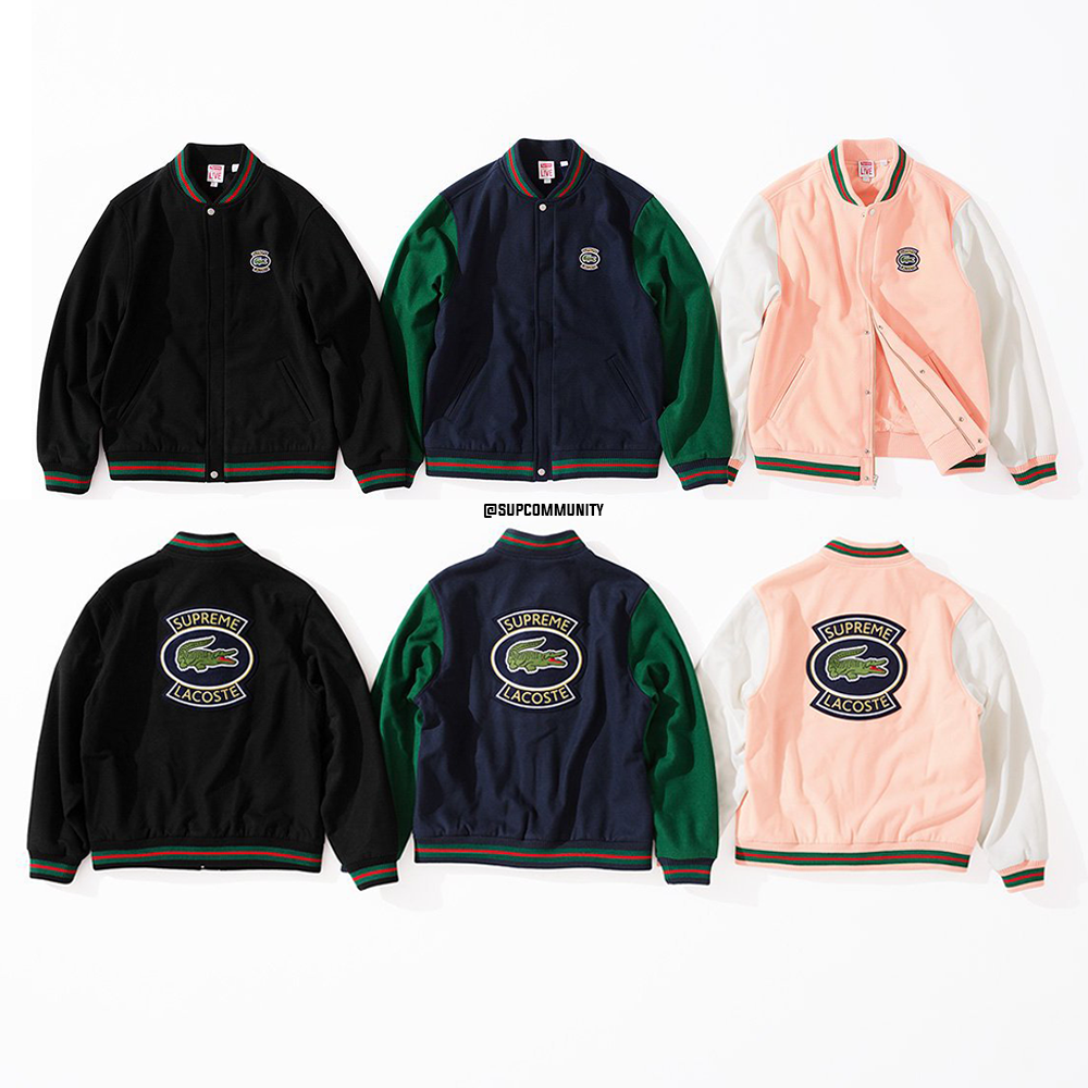 supreme wool varsity jacket