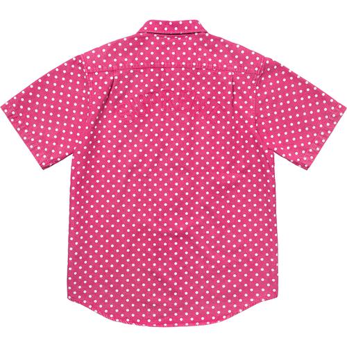 Details on Polka Dot Denim Shirt None from spring summer
                                                    2018 (Price is $128)