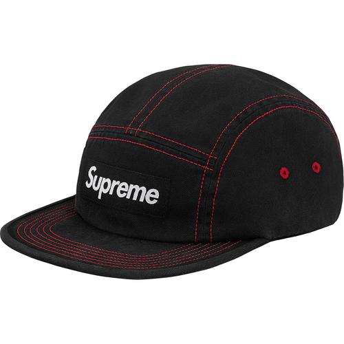 Details on Contrast Stitch Camp Cap None from spring summer
                                                    2018 (Price is $48)
