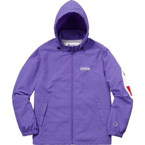 Details on Supreme Champion Track Jacket None from spring summer
                                                    2018 (Price is $188)