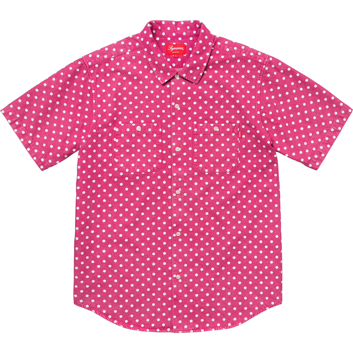 Polka Dot Denim Shirt - spring summer 2018 - Supreme