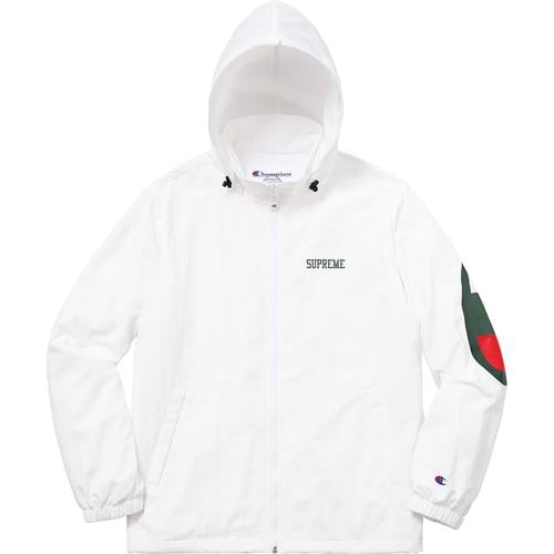 Details on Supreme Champion Track Jacket None from spring summer
                                                    2018 (Price is $188)