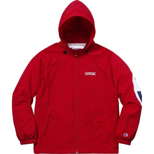 Details on Supreme Champion Track Jacket None from spring summer
                                                    2018 (Price is $188)