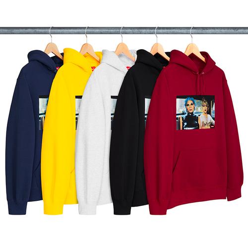 Supreme Nan Goldin Supreme Misty and Jimmy Paulette Hooded Sweatshirt for spring summer 18 season