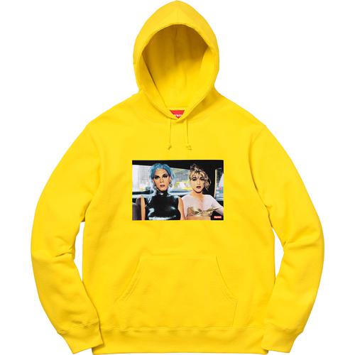 Details on Nan Goldin Supreme Misty and Jimmy Paulette Hooded Sweatshirt None from spring summer
                                                    2018 (Price is $168)