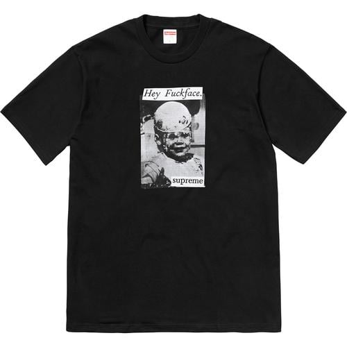 Details on Fuck Face Tee None from spring summer 2018 (Price is $36)