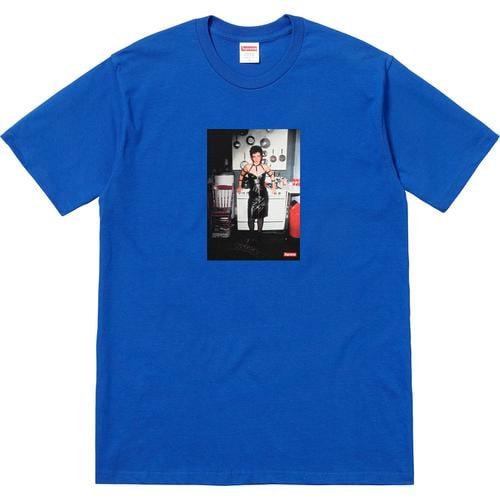 Details on Nan Goldin Supreme Nan as a dominatrix Tee None from spring summer
                                                    2018 (Price is $48)