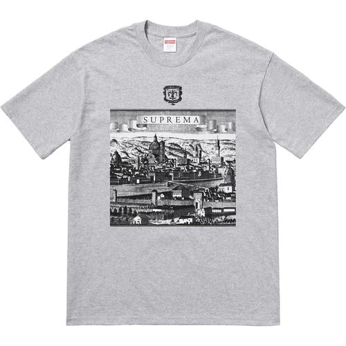 Supreme Fiorenza Tee releasing on Week 6 for spring summer 2018