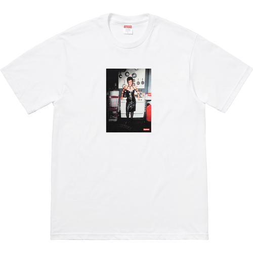 Details on Nan Goldin Supreme Nan as a dominatrix Tee None from spring summer
                                                    2018 (Price is $48)