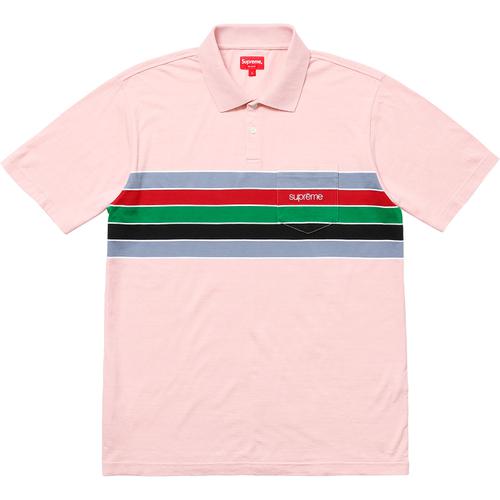 Details on Chest Stripes Polo None from spring summer 2018 (Price is $98)