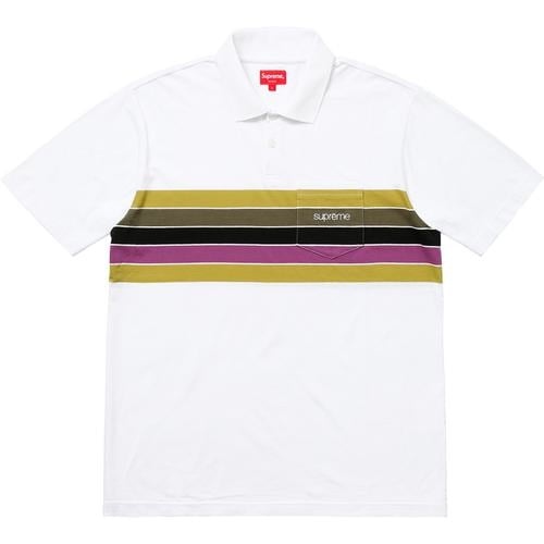 Details on Chest Stripes Polo None from spring summer
                                                    2018 (Price is $98)