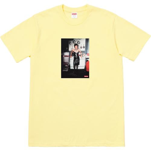 Details on Nan Goldin Supreme Nan as a dominatrix Tee None from spring summer
                                                    2018 (Price is $48)