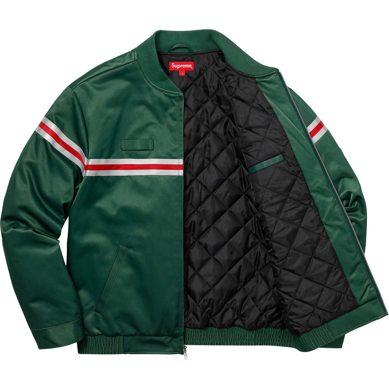 Reflective Stripe Work Jacket - spring summer 2018 - Supreme